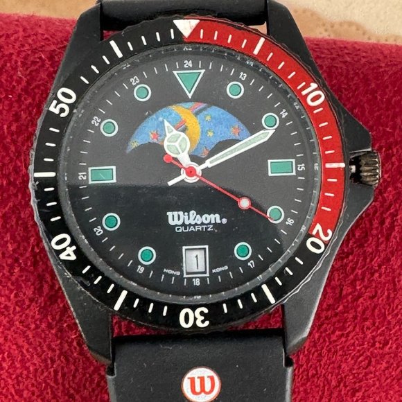 Vintage Wilson/Gemini Moon Phase sports watch - Picture 2 of 10